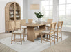 Kailani 7 Pc Counter Height Dining Set image