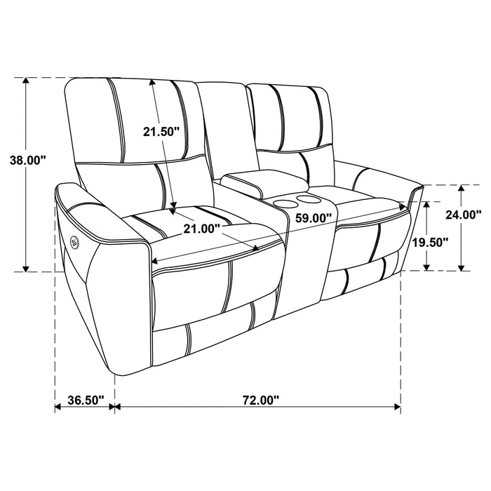 Greenfield Power Reclining 2 Pc Set