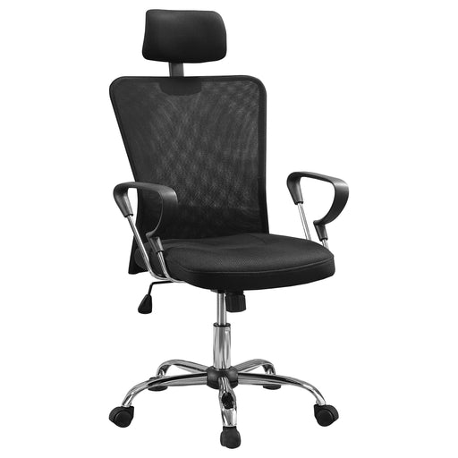 Stark Mesh Back Office Chair Black and Chrome image