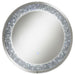 Lixue Round Wall Mirror with LED Lighting Silver image