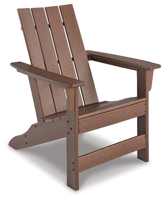 Emmeline Outdoor Adirondack Chairs with Tete-A-Tete Connector