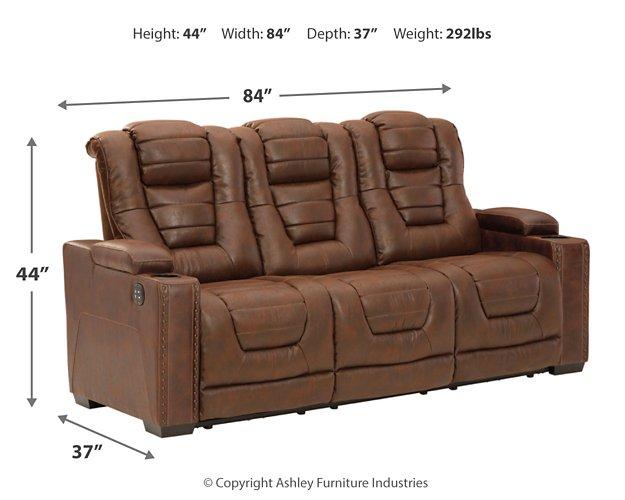 Owner's Box Power Reclining Sofa