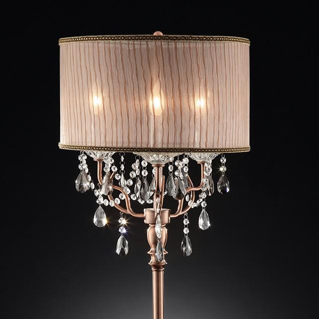 CECELIA Floor Lamp, Hanging Crystal