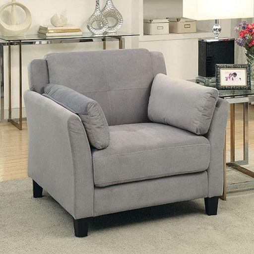 YSABEL Warm Gray Chair, Warm Gray (K/D) image