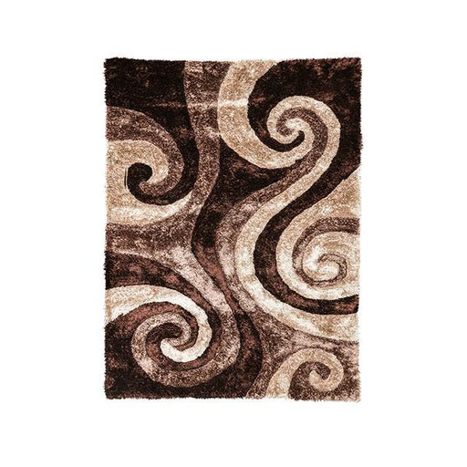 Fermont Brown Beige 5' X 8' Area Rug image