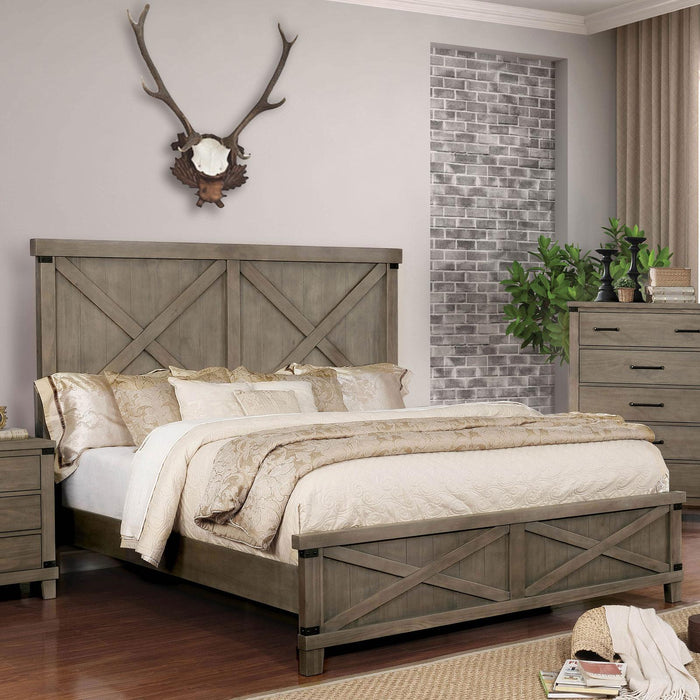 Bianca Dark Walnut Cal.King Bed