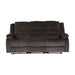 Homelegance Furniture Jarita Double Reclining Sofa in Chocolate image