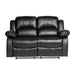 9700BLK-2 - Double Reclining Love Seat image