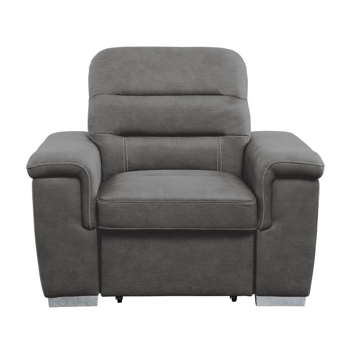 9808SGY-1 - Chair with Pull-out Ottoman image