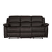 9928DBR-3 - Double Reclining Sofa with Center Drop-Down Cup Holders image