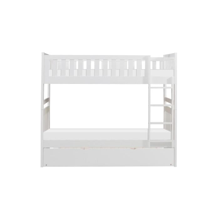 B2053W-1*R - (4) Twin/Twin Bunk Bed with Twin Trundle image