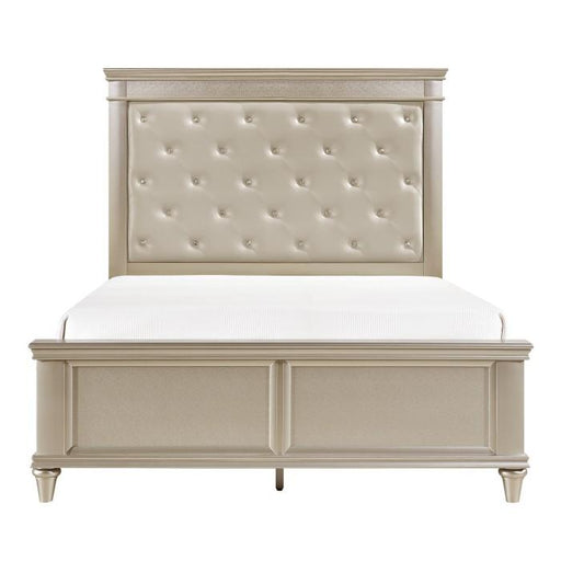 Celandine Full Panel Bed in Pearl/Silver 1928F-1 image