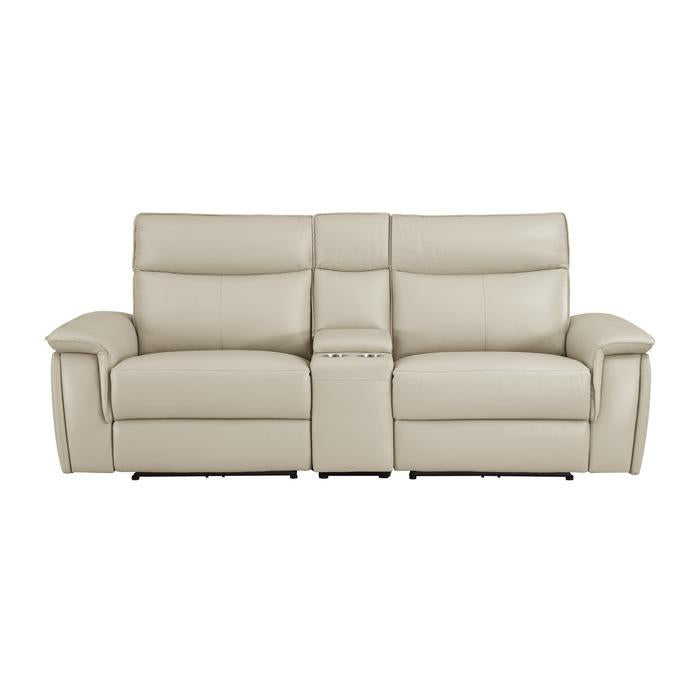 8259RFTP-2CNPWH - (3)Power Double Reclining Love Seat with Center Console and Power Headrests image