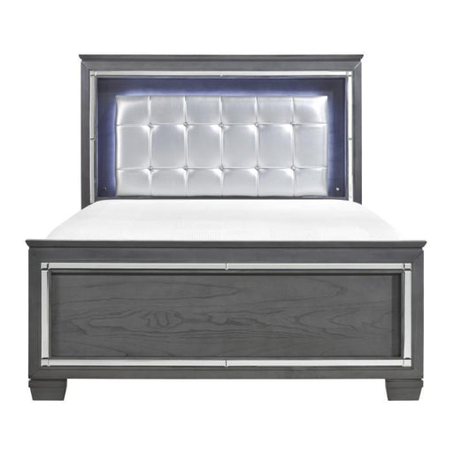 Allura Full Panel Bed in Gray 1916FGY-1 image