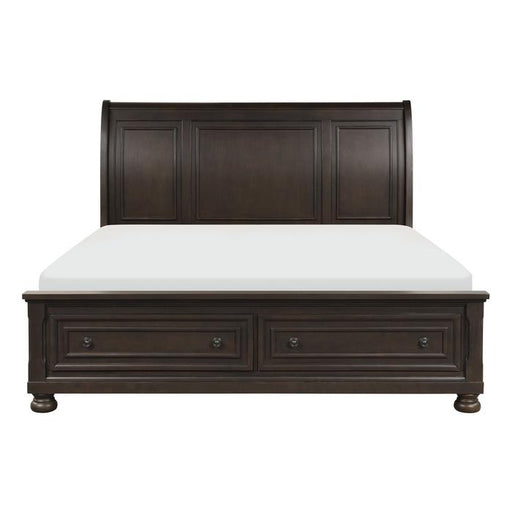 Begonia Queen Platform Bed in Gray 1718GY-1 image