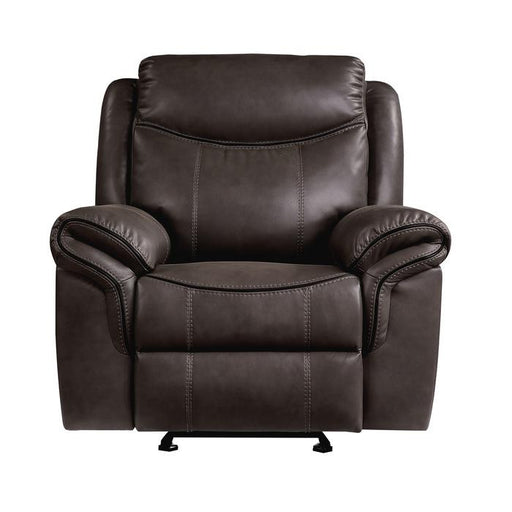 Aram Glider Reclining Chair in Brown 8206BRW-1 image