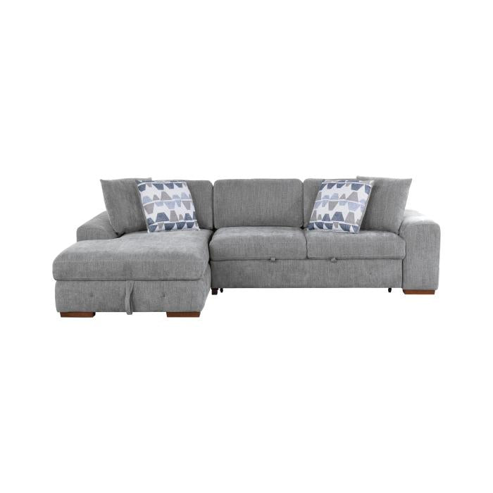 9624GY2LC2R - (2)2-Piece Sectional with Left Chaise image