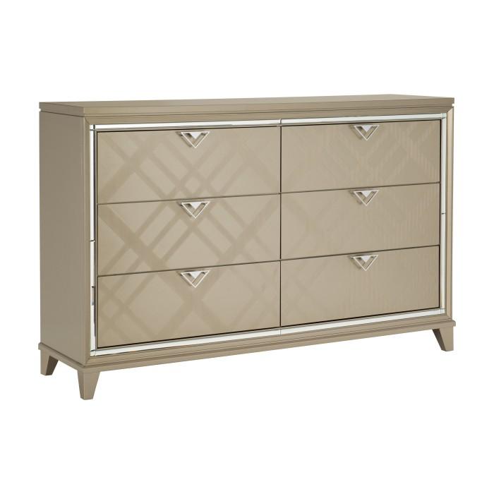 Bijou Dresser with Hidden Jewelry Drawers