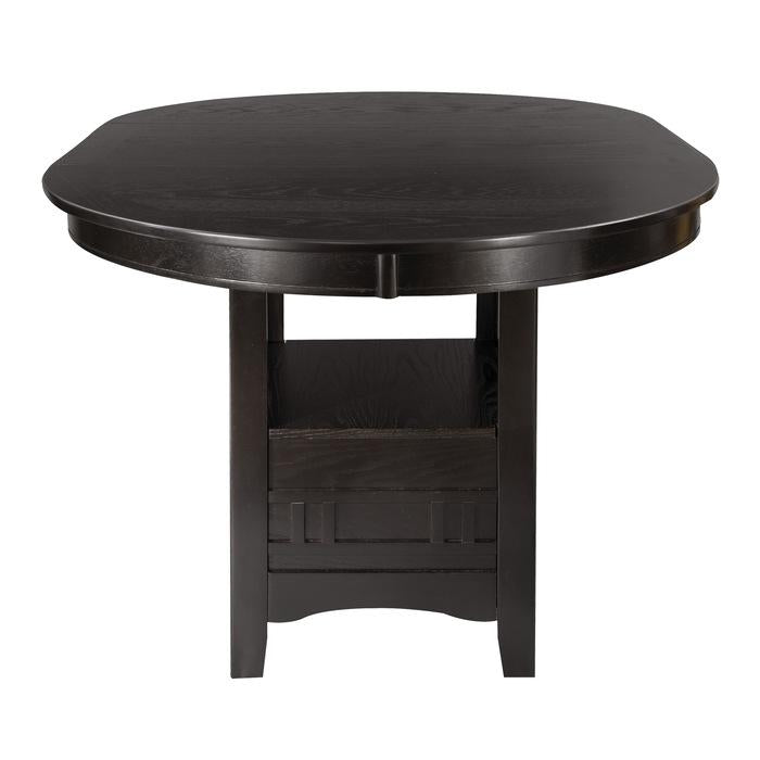 Junipero Round / Oval Counter Height Table with Storage Base