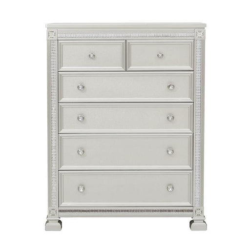 Bevelle 5 Drawer Chest in Silver 1958-9 image