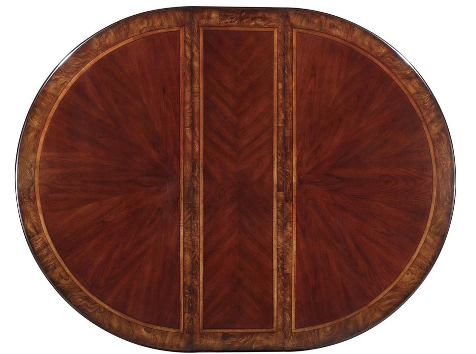 Deryn Park Round Dining Table in Dark Cherry 2243-76