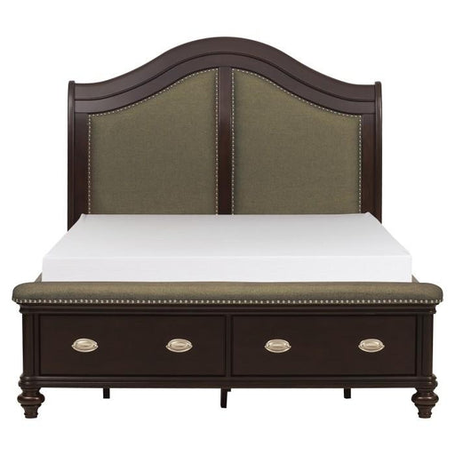 2615KDC-1EK - (3)Eastern King Sleigh Platform Bed image