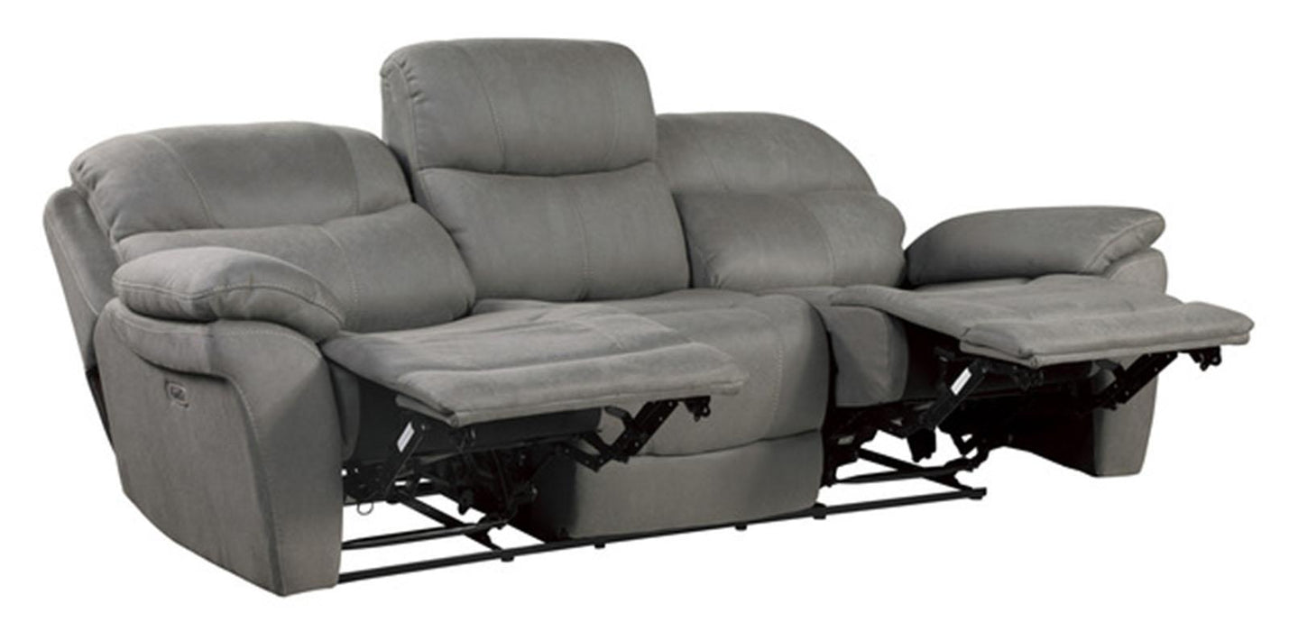 Longvale Double Reclining Sofa with Power Headrests