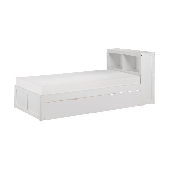 B2053BCW-1R - (3) Twin Bookcase Bed with Twin Trundle image