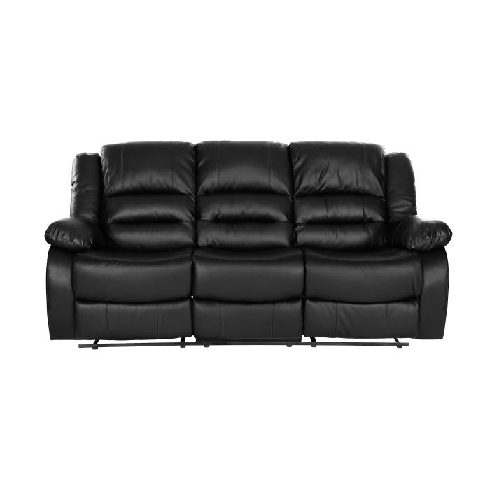 Jarita Double Reclining Sofa in Black image