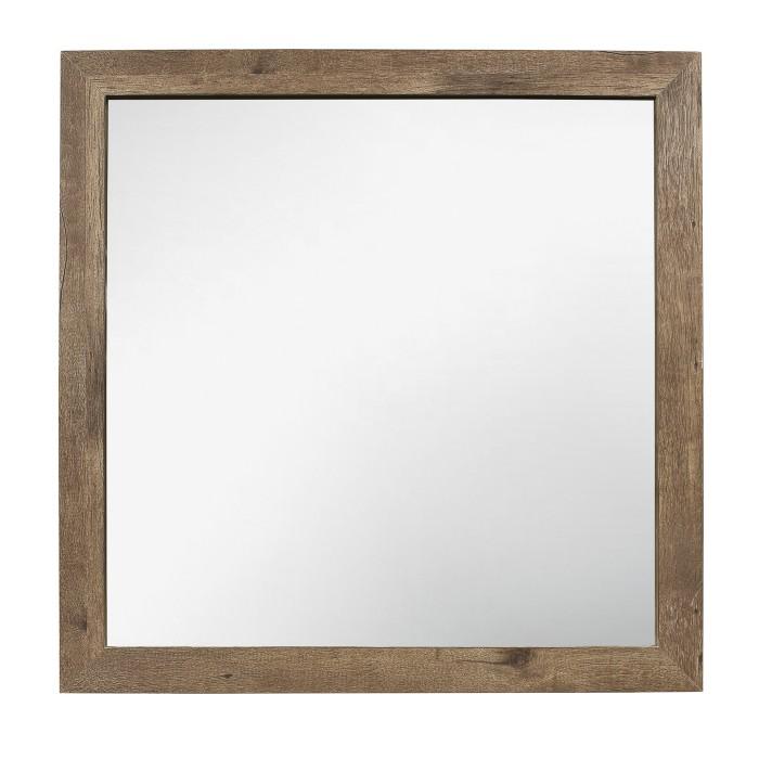 Mandan Mirror in Weathered Pine 1910-6 image