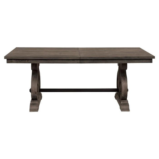 Toulon Dining Table in Dark Pewter 5438-96 image