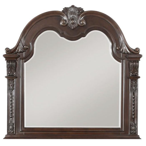Homelegance Cavalier Mirror in Dark Cherry 1757-6 image
