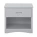Homelegance Orion 1 Drawer Night Stand in Gray B2063-4 image